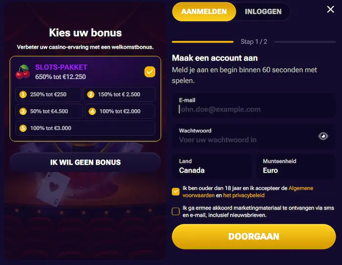 Spintime Casino Login